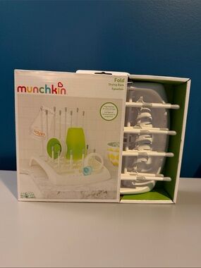 Munchkin Fold Drying Rack - White